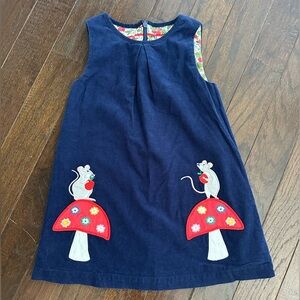 Mini Boden Mouse Cord Pinnie, Size 3/4